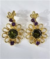 Orecchini Argento Raro Donna in Argento Quarzo idrotermale ARGRA83 - ARGRA83